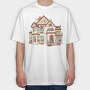 House Cats, Tricou Oversize Barbati (Unisex)