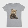 Bear Sitting Calm, Tricou Femei