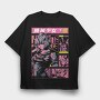 Anime Girl Robot, Tricou Oversize Barbati (Unisex)
