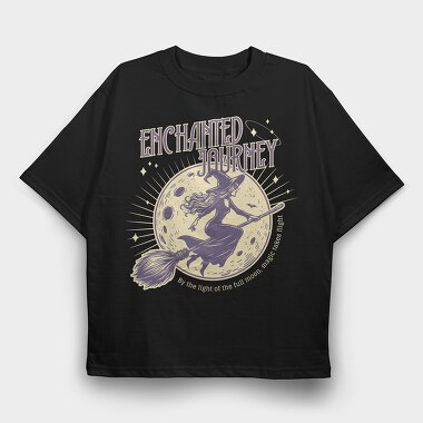 Enchanted Journey, Tricou Oversize Barbati (Unisex)