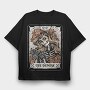 The Demised Trot Card, Tricou Oversize Barbati (Unisex)
