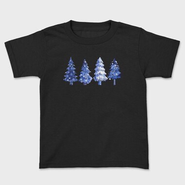 Blue Christmas Trees, Tricou Copii