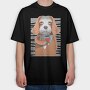 Cavalier King Charles, Tricou Oversize Barbati (Unisex)