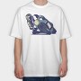 Motorbike, Tricou Oversize Barbati (Unisex)