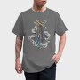 Cowboy Skeleton, Tricou Barbati (Unisex)