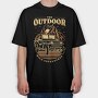 The Outdoor Club, Tricou Oversize Barbati (Unisex)
