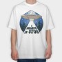 I Believe in Ufos, Tricou Oversize Barbati (Unisex)