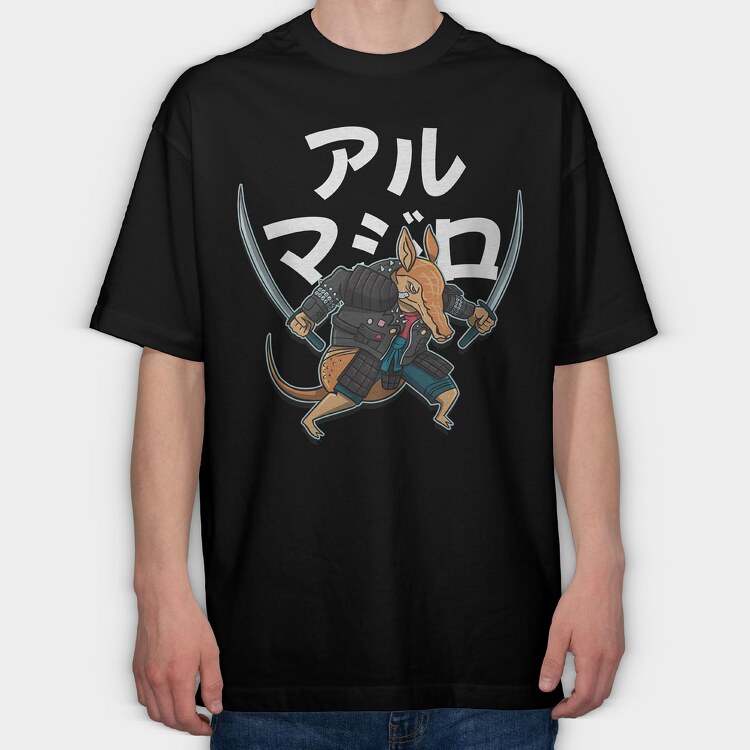 Armadillo Sword, Tricou Oversize Barbati (Unisex)