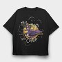 This Witch Needs Cofee, Tricou Oversize Barbati (Unisex)