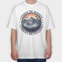 Mountains Text Vintage, Tricou Oversize Barbati (Unisex)