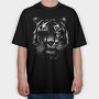 Eyepatch Tiger, Tricou Oversize Barbati (Unisex)