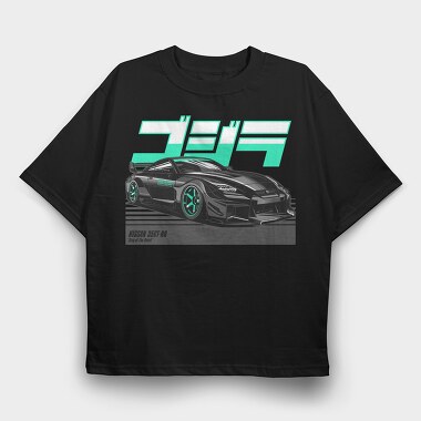 Nissan 35GT RR, Tricou Oversize Barbati (Unisex)