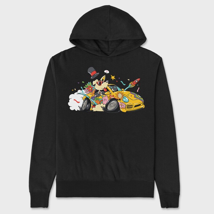 Doggy Drive In, Hanorac Oversize Barbati (Unisex)