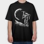 Astronaut Moon Picking, Tricou Oversize Barbati (Unisex)