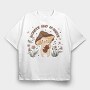 Fairy Mushroom, Tricou Oversize Barbati (Unisex)