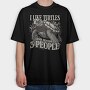 I Love Turtles, Tricou Oversize Barbati (Unisex)