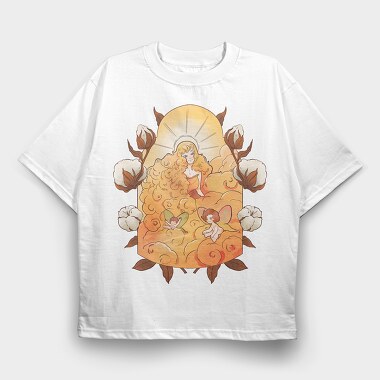 Fairytale 4, Tricou Oversize Barbati (Unisex)