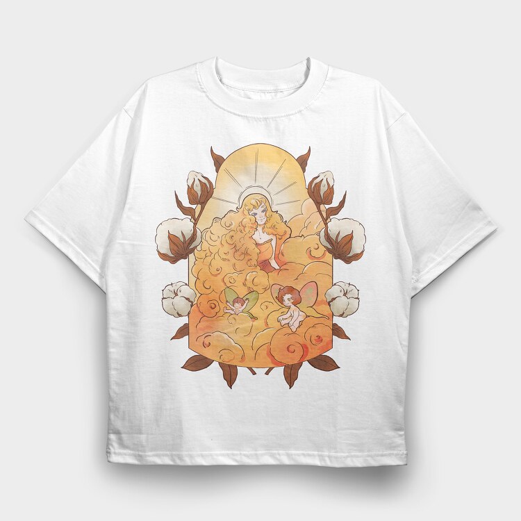 Fairytale 4, Tricou Oversize Barbati (Unisex)