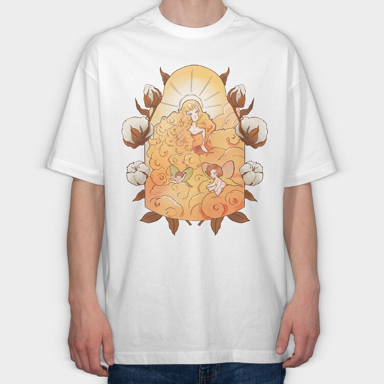 Fairytale 4, Tricou Oversize Barbati (Unisex)