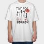 Time for Horror Halloween, Tricou Oversize Barbati (Unisex)