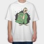 Mushroom Alien 2, Tricou Oversize Barbati (Unisex)