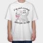 I M Not Crying I M Just Allergic to Life, Tricou Oversize Barbati (Unisex)