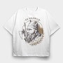 To Valhalla Viking, Tricou Oversize Barbati (Unisex)