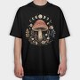 Mushroom Moon Flowers, Tricou Oversize Barbati (Unisex)