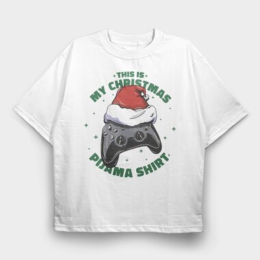 Christmas Pijama, Tricou Oversize Barbati (Unisex)