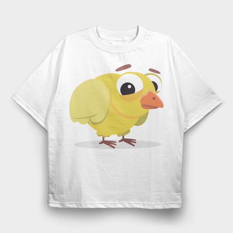 Chicken Dance Party, Tricou Oversize Barbati (Unisex)