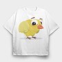 Chicken Dance Party, Tricou Oversize Barbati (Unisex)
