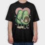 Avocados Love, Tricou Oversize Barbati (Unisex)