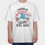 I Wanna Be Nice, Tricou Oversize Barbati (Unisex)