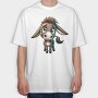 Sad Donkey, Tricou Oversize Barbati (Unisex)