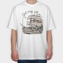 Sail Away With Me, Tricou Oversize Barbati (Unisex)