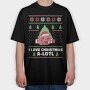 Axolotl Christmas, Tricou Oversize Barbati (Unisex)