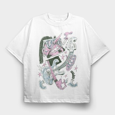 Musicians 10, Tricou Oversize Barbati (Unisex)