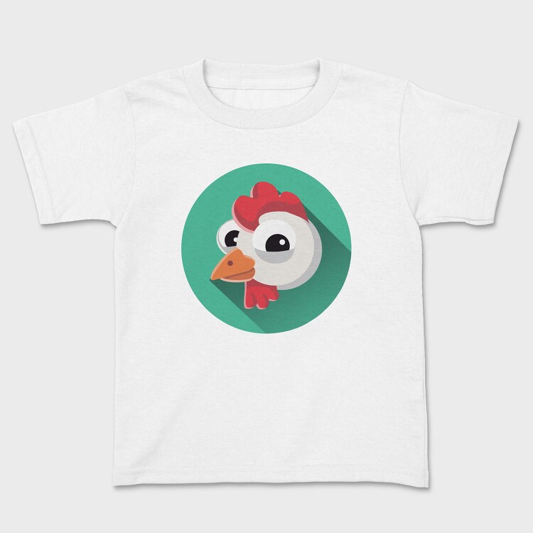 Chicken Icon Art, Tricou Copii