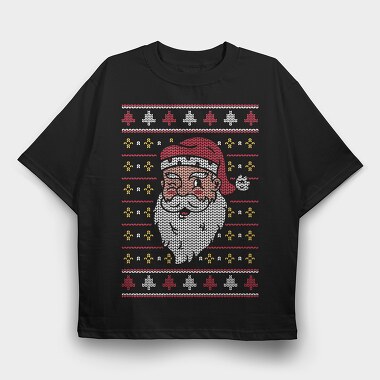 Christmas Sweater, Tricou Oversize Barbati (Unisex)