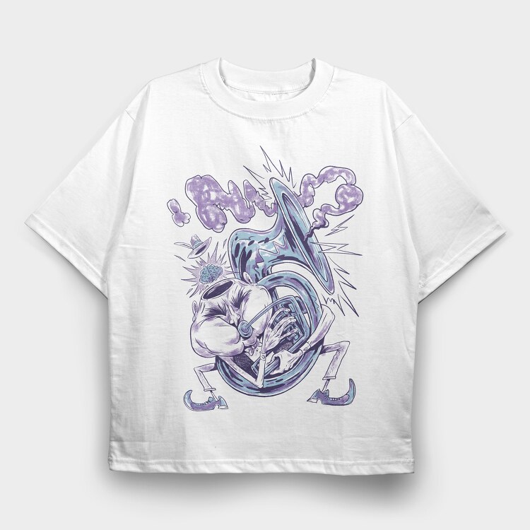 Musicians 6, Tricou Oversize Barbati (Unisex)