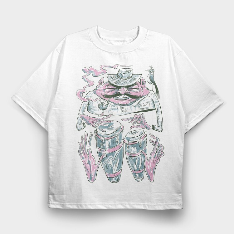 Musicians 8, Tricou Oversize Barbati (Unisex)