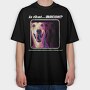 Bacon Dog, Tricou Oversize Barbati (Unisex)