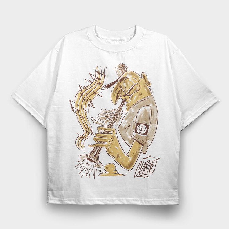 Musicians, Tricou Oversize Barbati (Unisex)