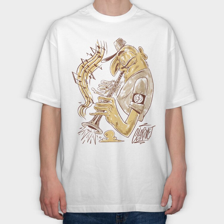 Musicians, Tricou Oversize Barbati (Unisex)