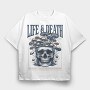 Trend Life Death, Tricou Oversize Barbati (Unisex)