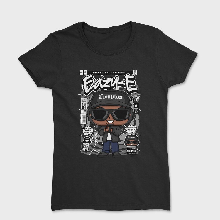 Eazy E Comic Streetwear, Tricou Femei