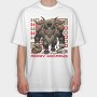 Trend Merry Krampus Japanese, Tricou Oversize Barbati (Unisex)