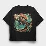 Fish Ornament, Tricou Oversize Barbati (Unisex)