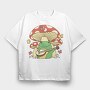 Banjo Frog, Tricou Oversize Barbati (Unisex)