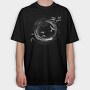 Ink Birds Flying, Tricou Oversize Barbati (Unisex)